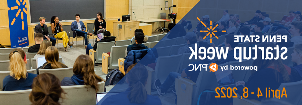 Penn State Startup Week April 4-8 2022