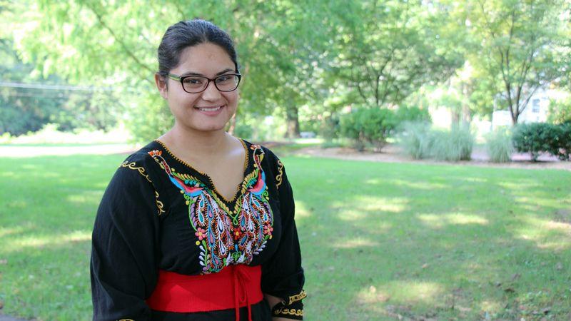 Gabriela Gonzalez-Magana a computer engineering major at Penn State Berks