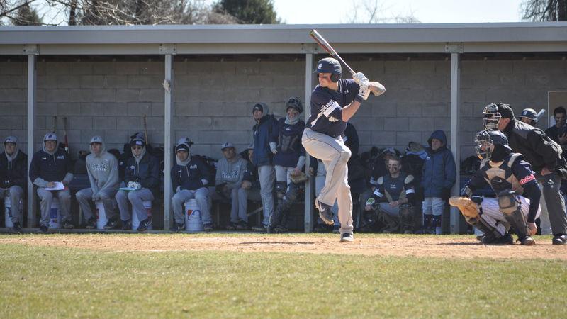 Toby Welk at bat