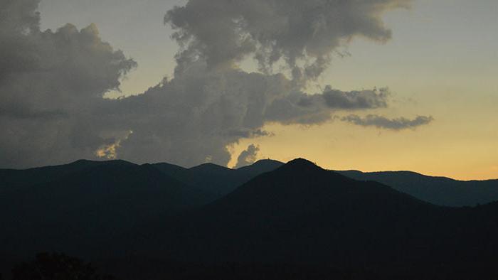 Totality sunset