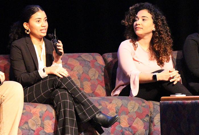 Varona sisters at Berks for Hispanic Heritage month