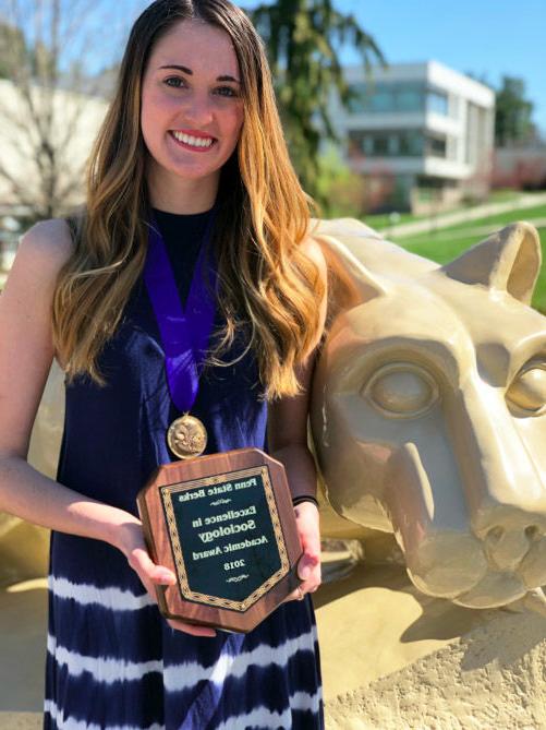 Penn State Berks graduate Kaylee Grindrod