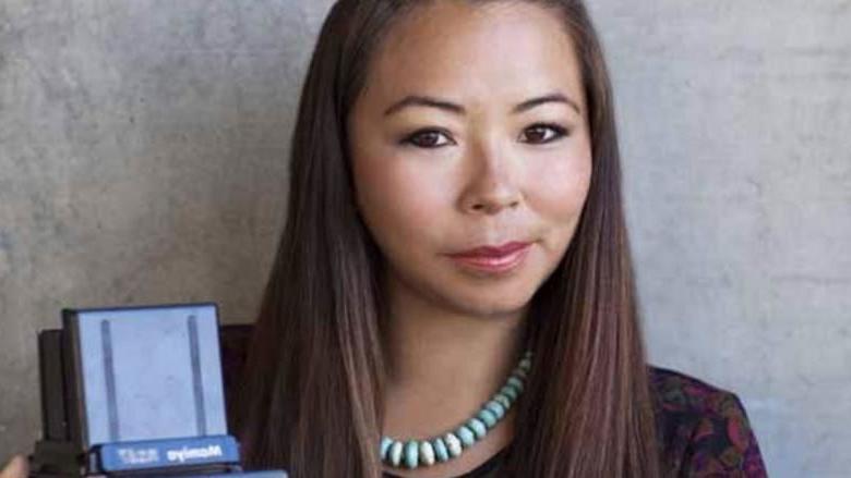Matika Wilbur with her camera
