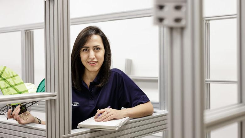 Azar Eslam Panah, assistant professor of mechanical engineering at Penn State Berks. 