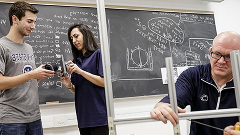 Students and Faculty in the Fluid Dynamics Lab