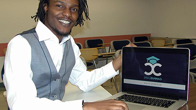 Jovan Tate launches his business Campus Cars