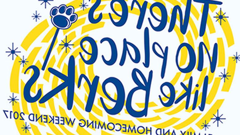 There's No Place Like Berks Homecoming Logo