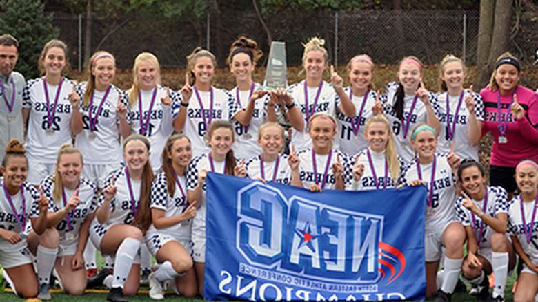 Women's Soccer NEAC Champs
