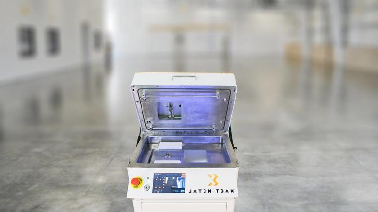 The XM200, the flagship 3D printer from Xact Metal.