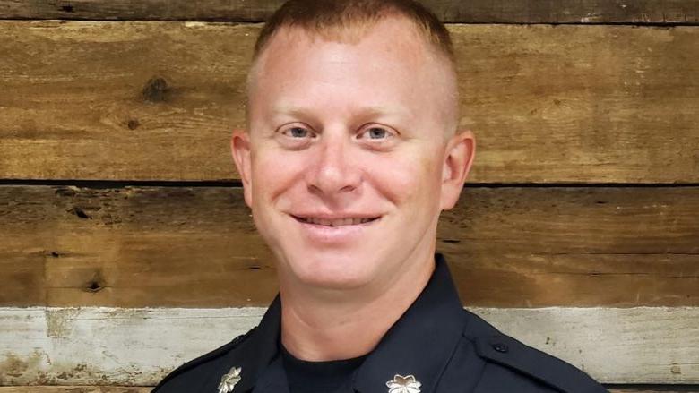 Dale Osenbach in police uniform