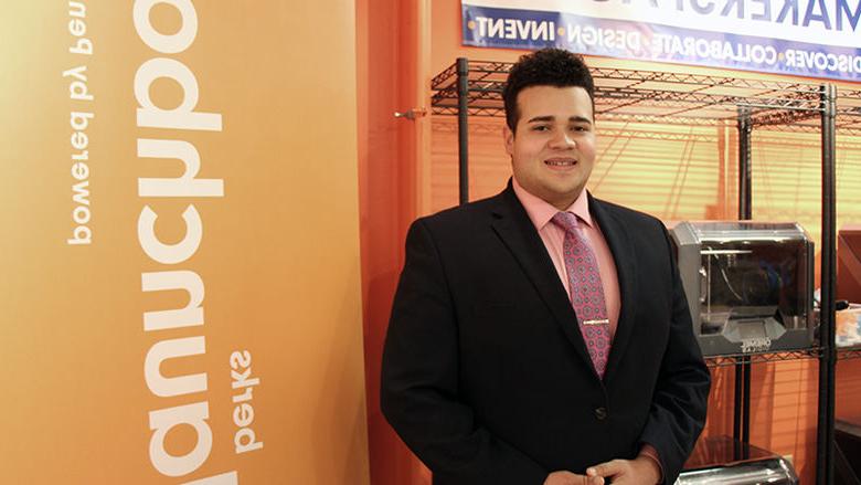 Tristan Morales at the Berks LaunchBox