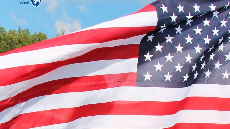 Penn State Berks American Flag