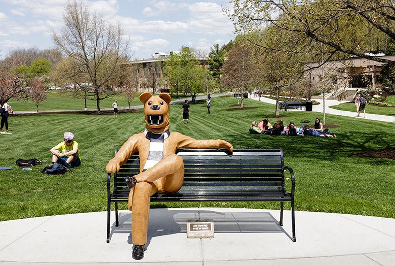 Penn State Berks Lion Bench