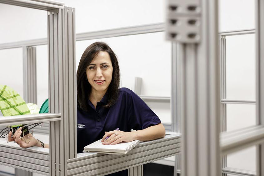 Azar Eslam Panah, assistant professor of mechanical engineering at Penn State Berks. 