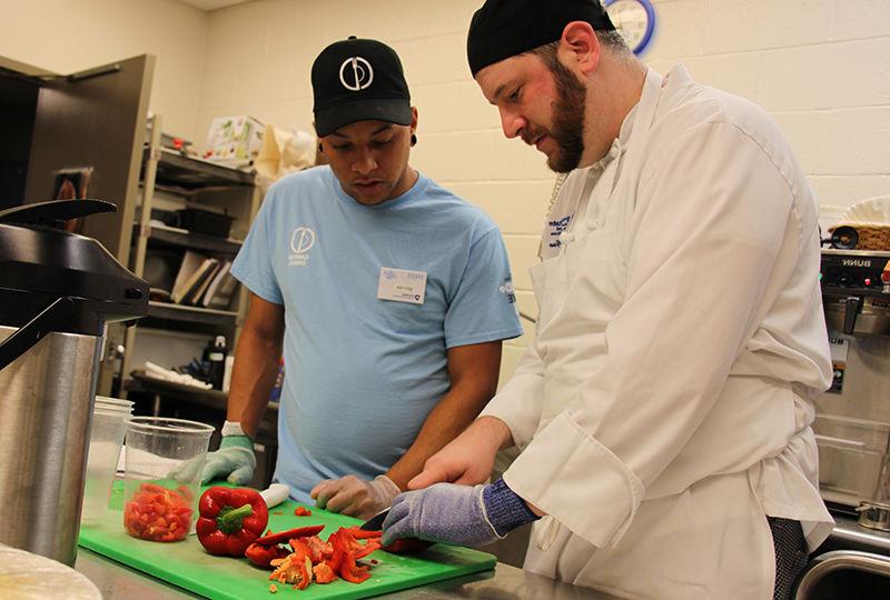 Students from Berks Hospitality management program.