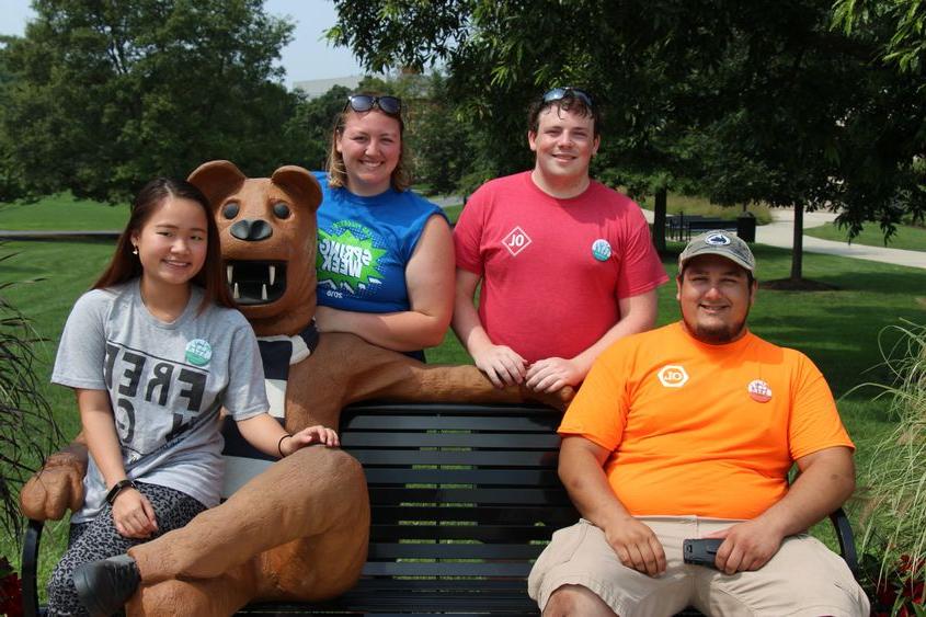 Orientation leaders help incoming students adjust to college life