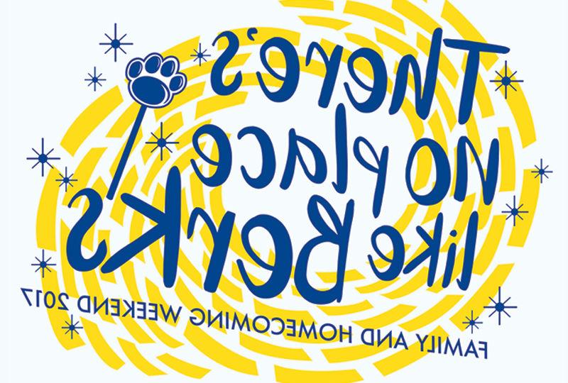 There's No Place Like Berks Homecoming Logo