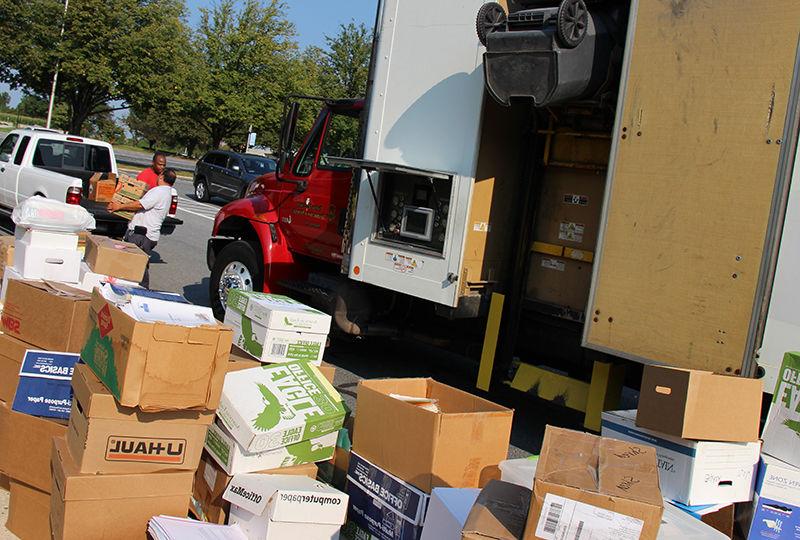 On-site document shredding at Penn State Berks