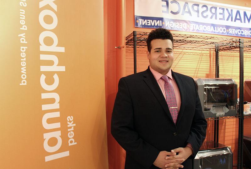 Tristan Morales at the Berks LaunchBox