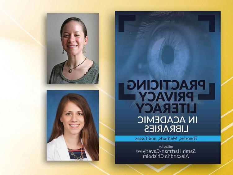 Practicing Privacy Literacy book cover art and head shots