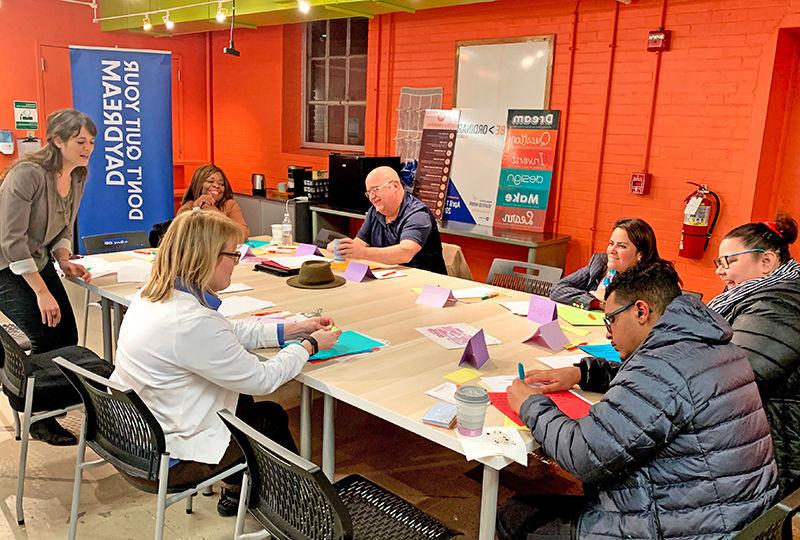 Idea DesignLab session at Berks LaunchBox.