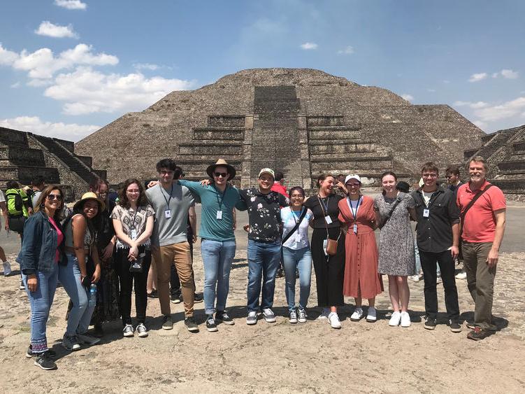 Penn State Berks students traveled to Mexico City during Spring Break