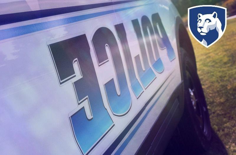 Penn State police vehicle