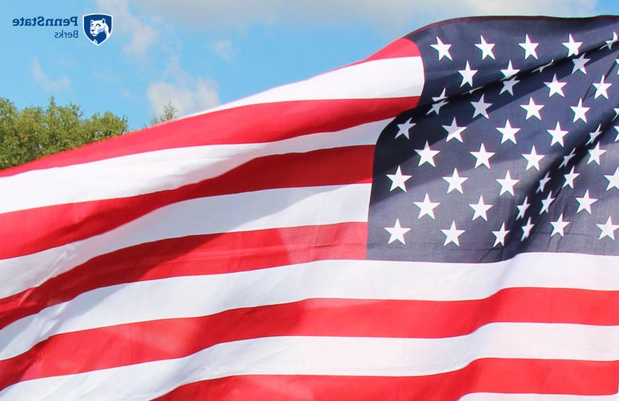 Penn State Berks American Flag